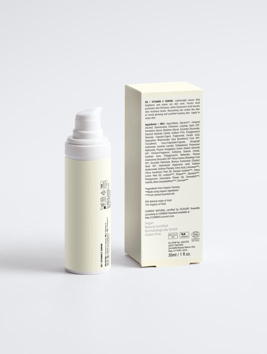 Sérum Énergisant Vitamine C – Éclat & Protection Antioxydante